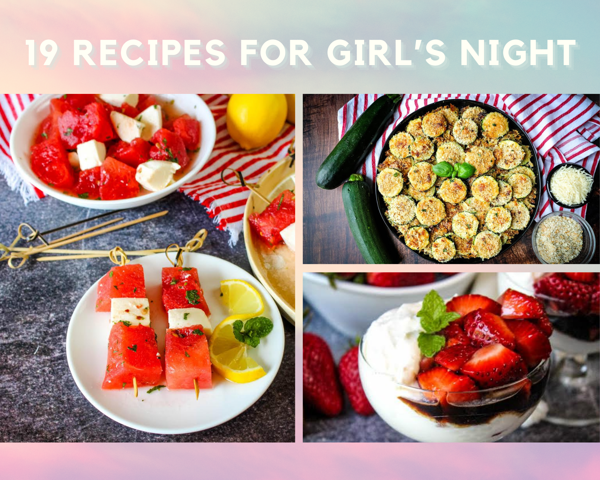 recipes for girl's night