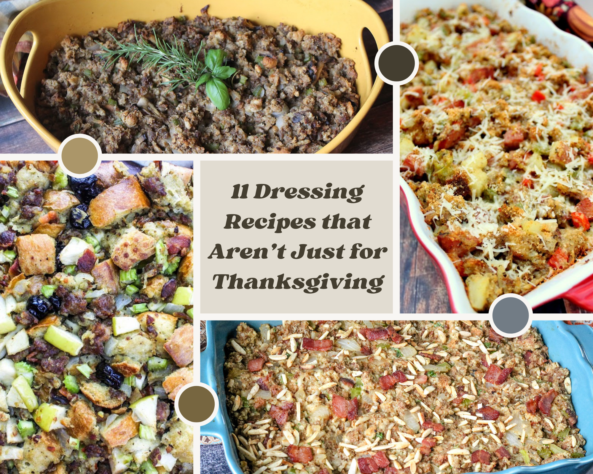 Dressing and Stuffing Recipes