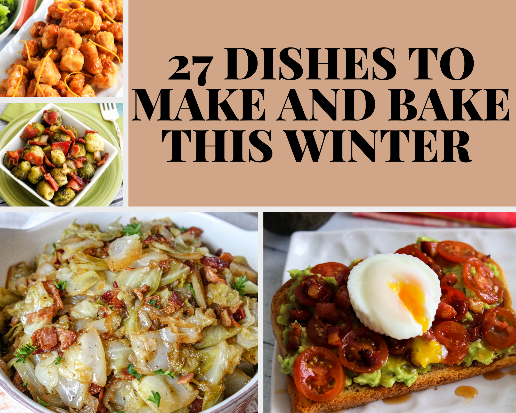 recipes to make and bake this winter