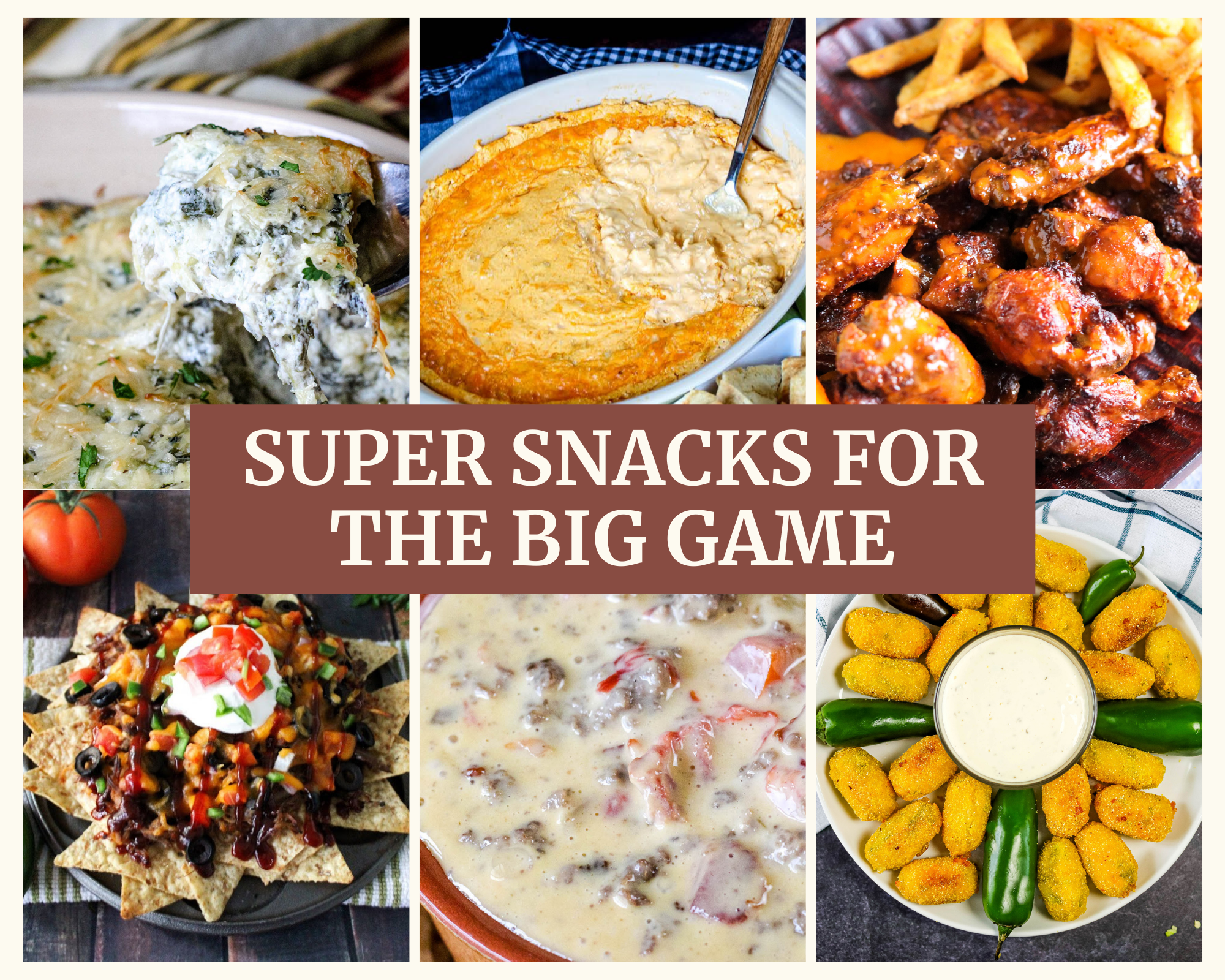super snacks for the big game