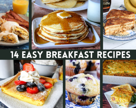 14 Easy Breakfast Recipes - Just A Pinch