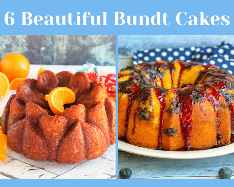 6 Beautiful Bundt Cakes Just A Pinch