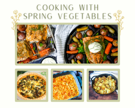 cooking with spring vegetables