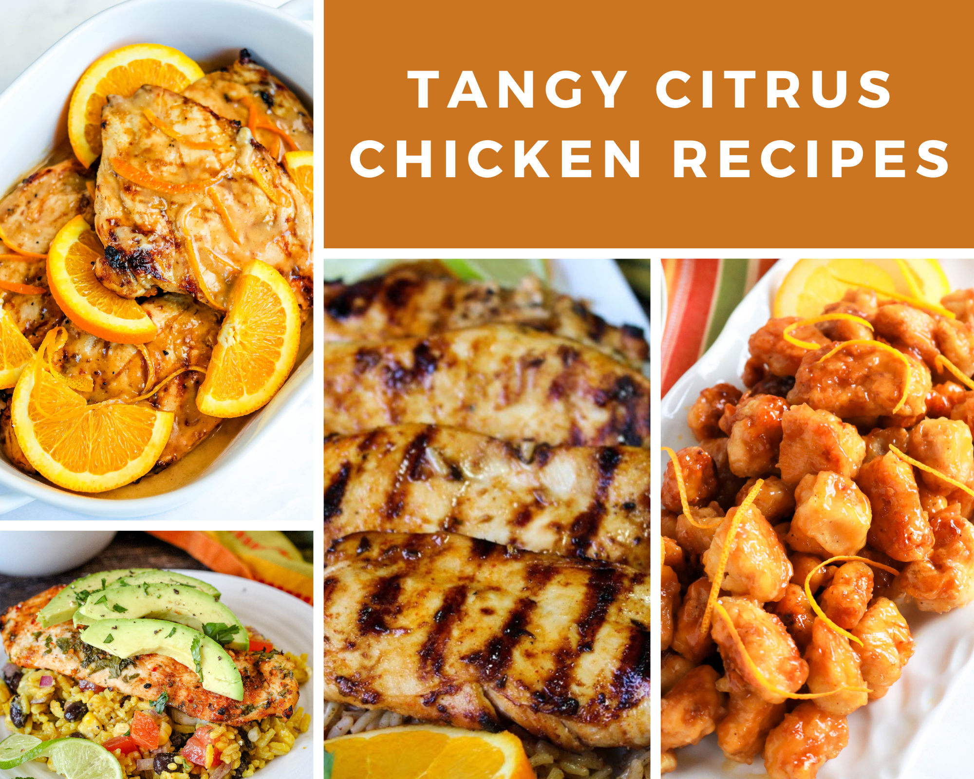 tangy citrus chicken recipes