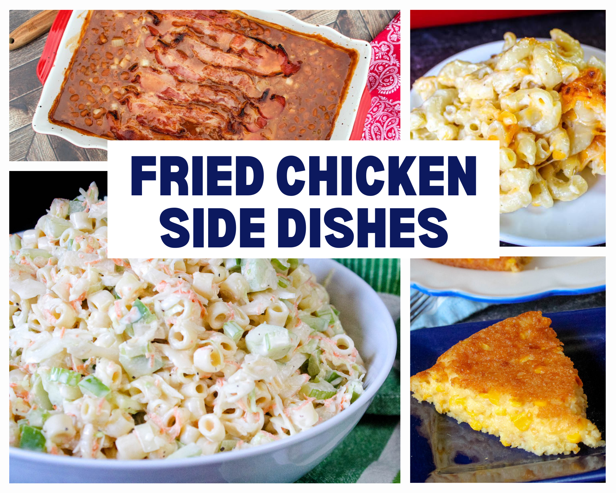 fried chicken side dishes