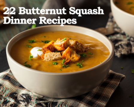 butternut squash dinner recipes