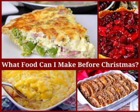 What Food Can I Make Before Christmas?