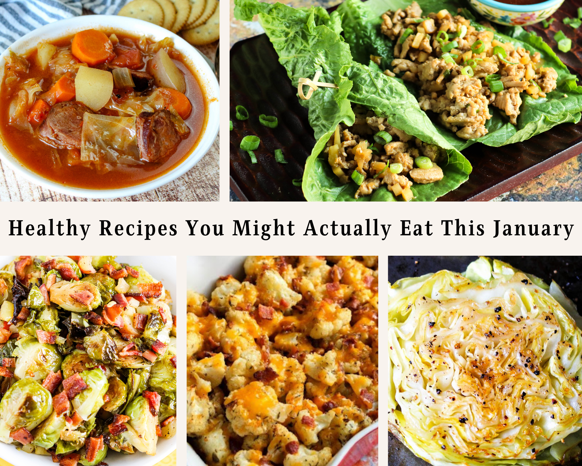 Healthy Recipes You Might Actually Eat This January