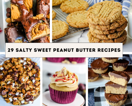 salty sweet peanut butter recipes