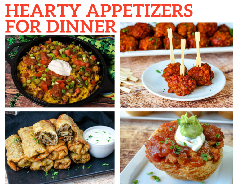 Hearty Appetizers for Dinner Just A Pinch
