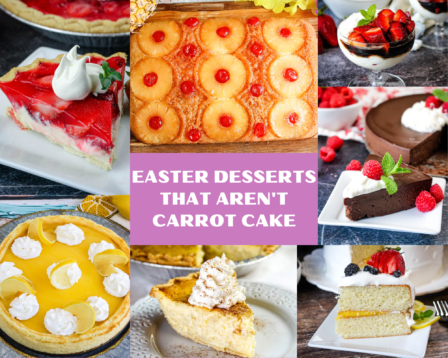 easter desserts that aren't carrot cake