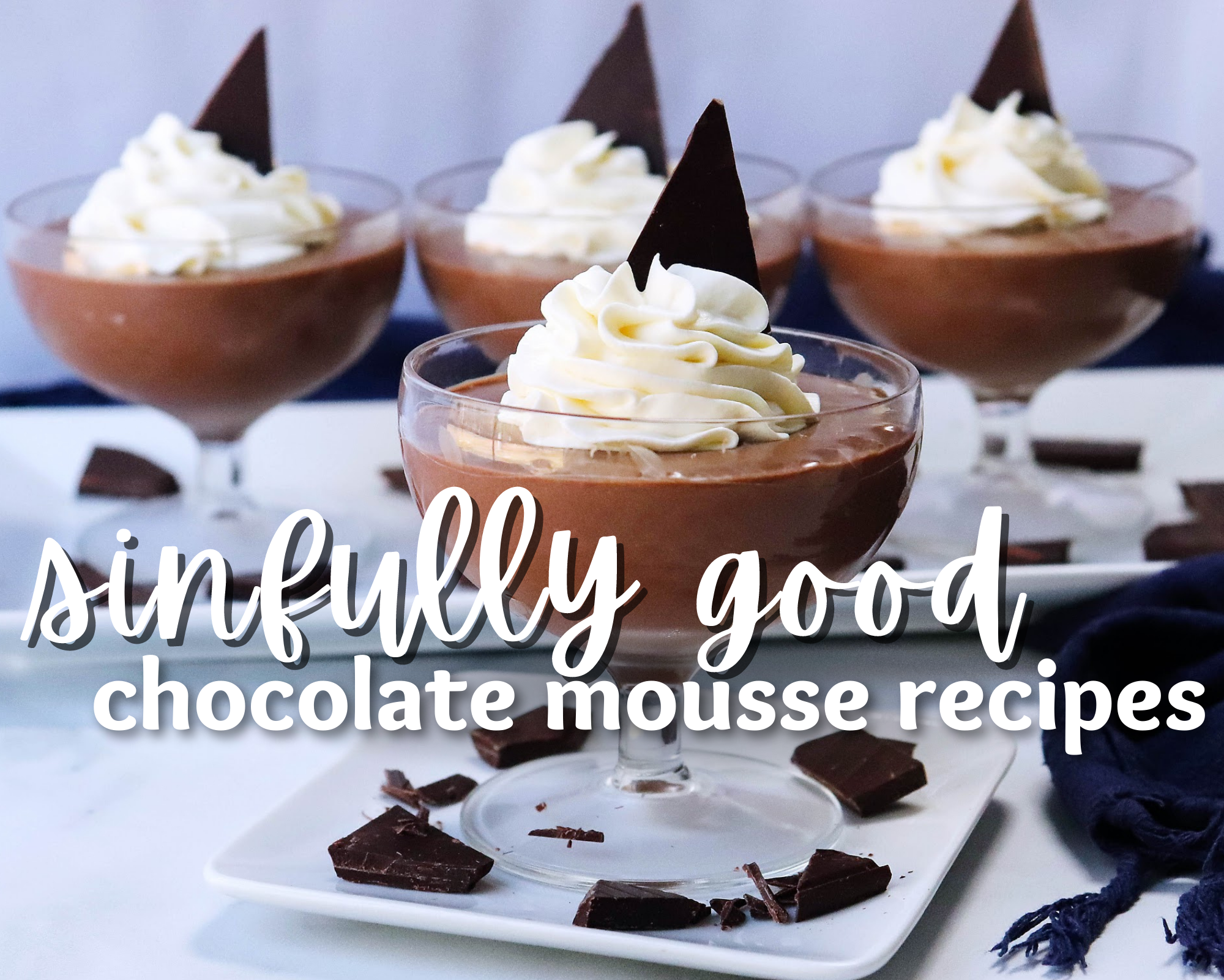 sinfully good chocolate mousse recipes