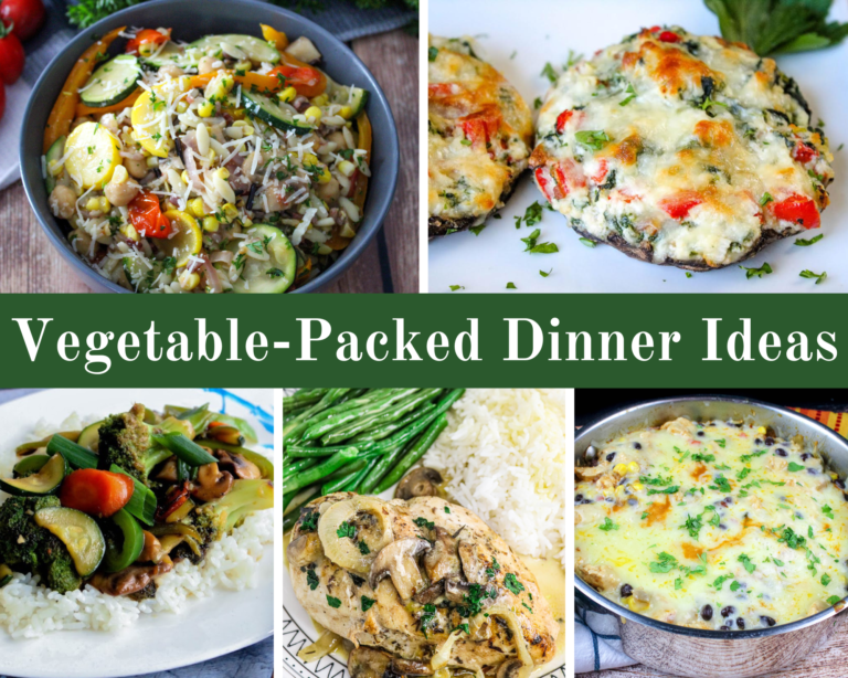 Vegetable-Packed Dinner Ideas - Just A Pinch