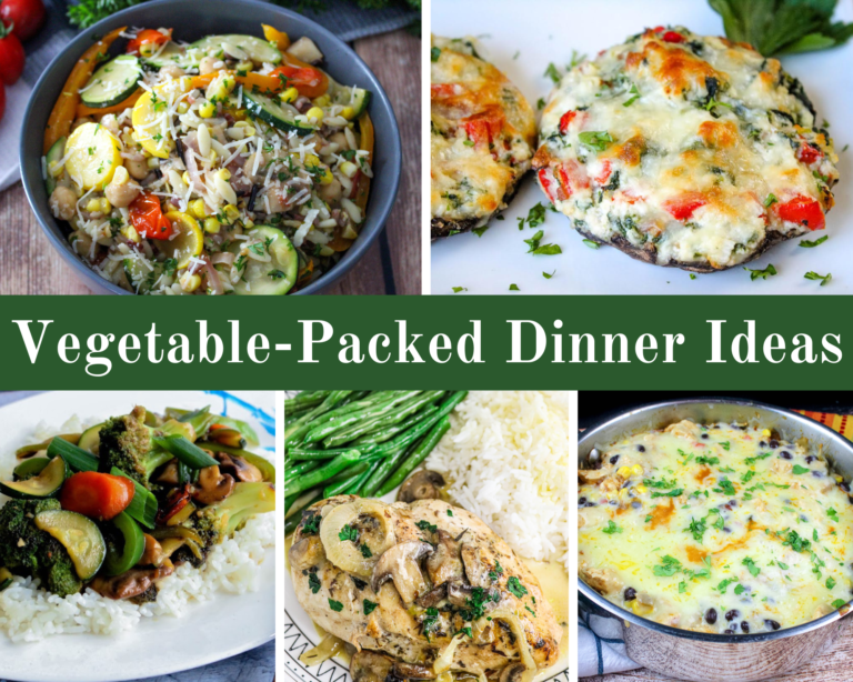 VegetablePacked Dinner Ideas Just A Pinch