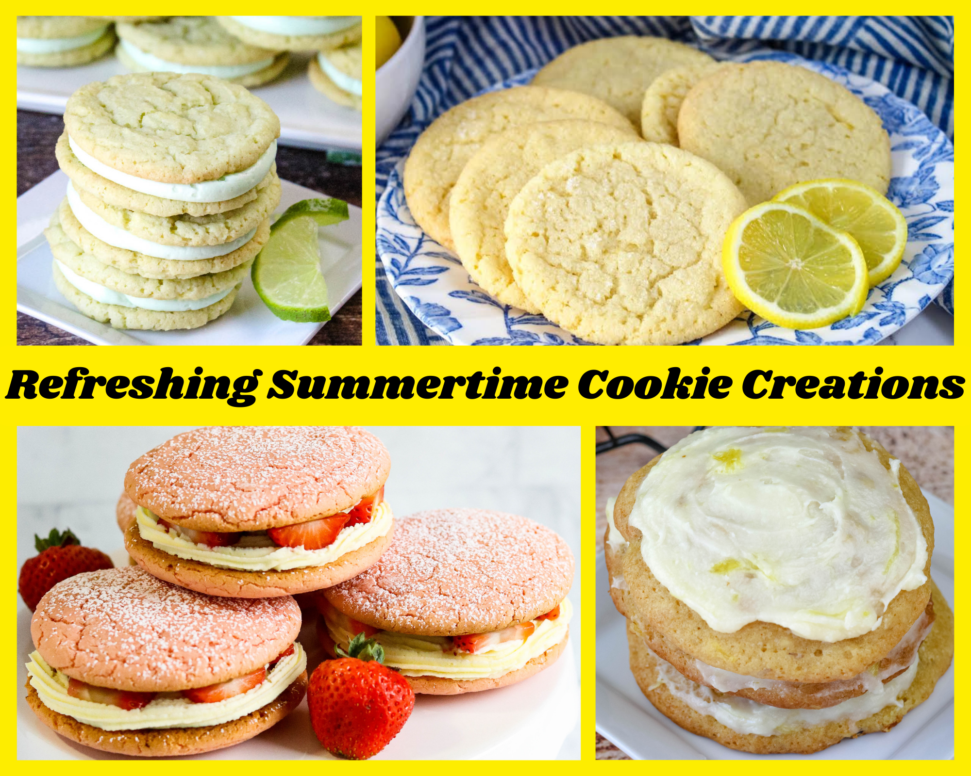 Refreshing Summertime Cookie Creations