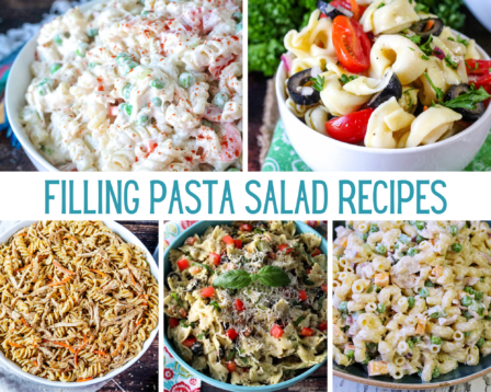 filling pasta salad recipes