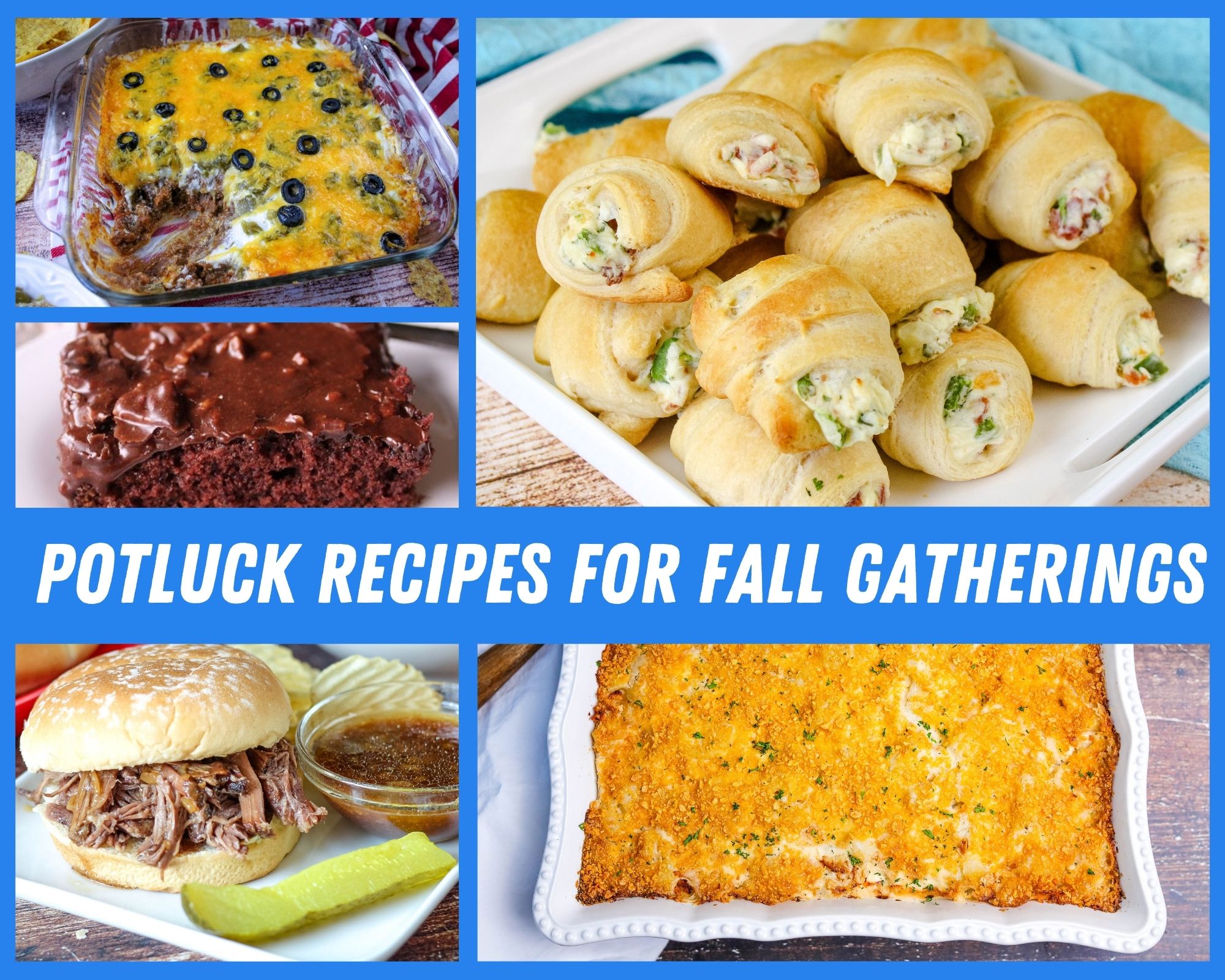 Potluck Recipes for Fall Gatherings