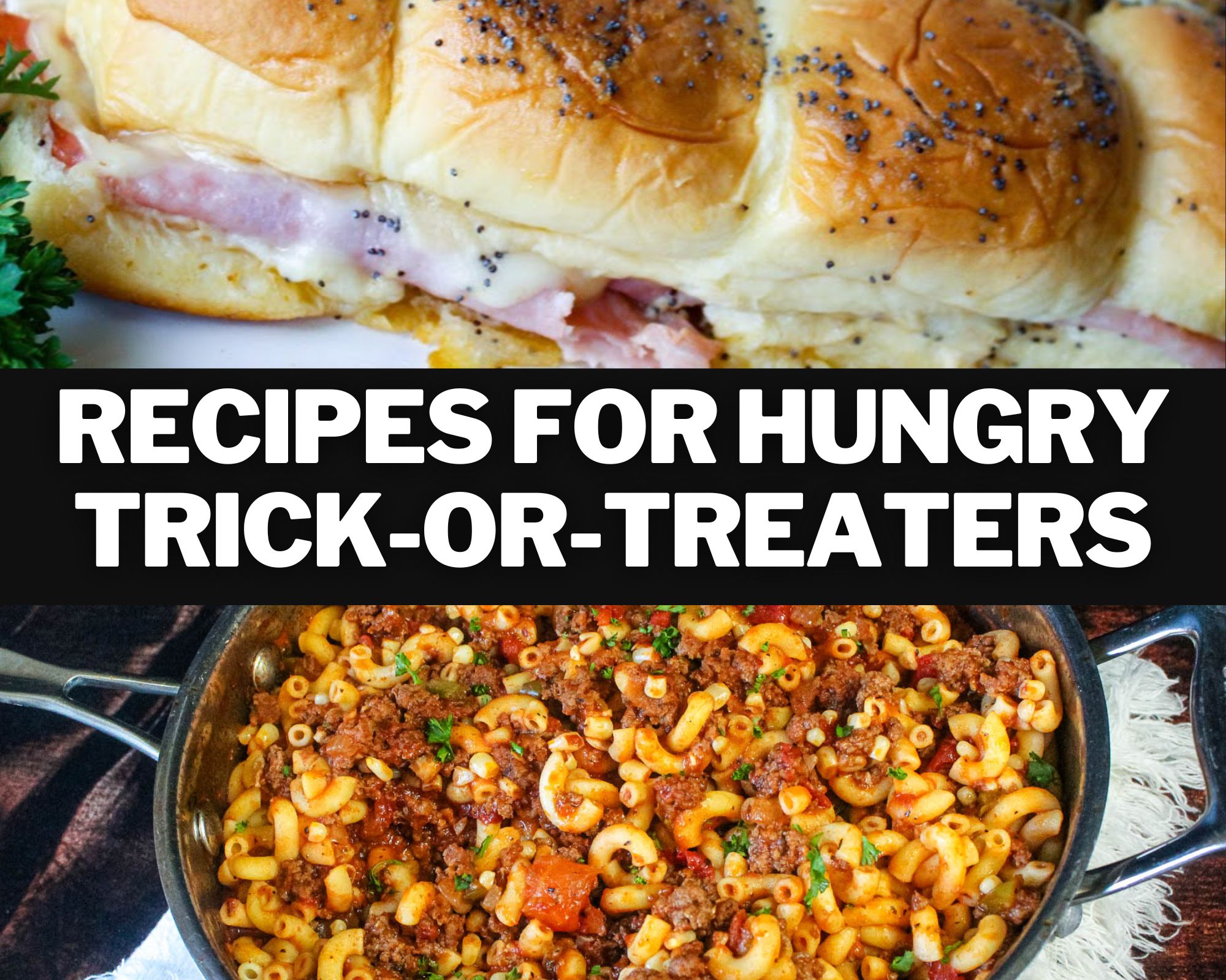 Recipes for Hungry Trick-Or-Treaters