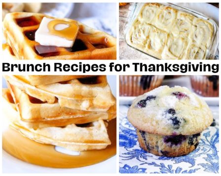 Brunch Recipes for Thanksgiving