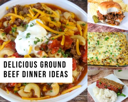delicious ground beef dinner ideas