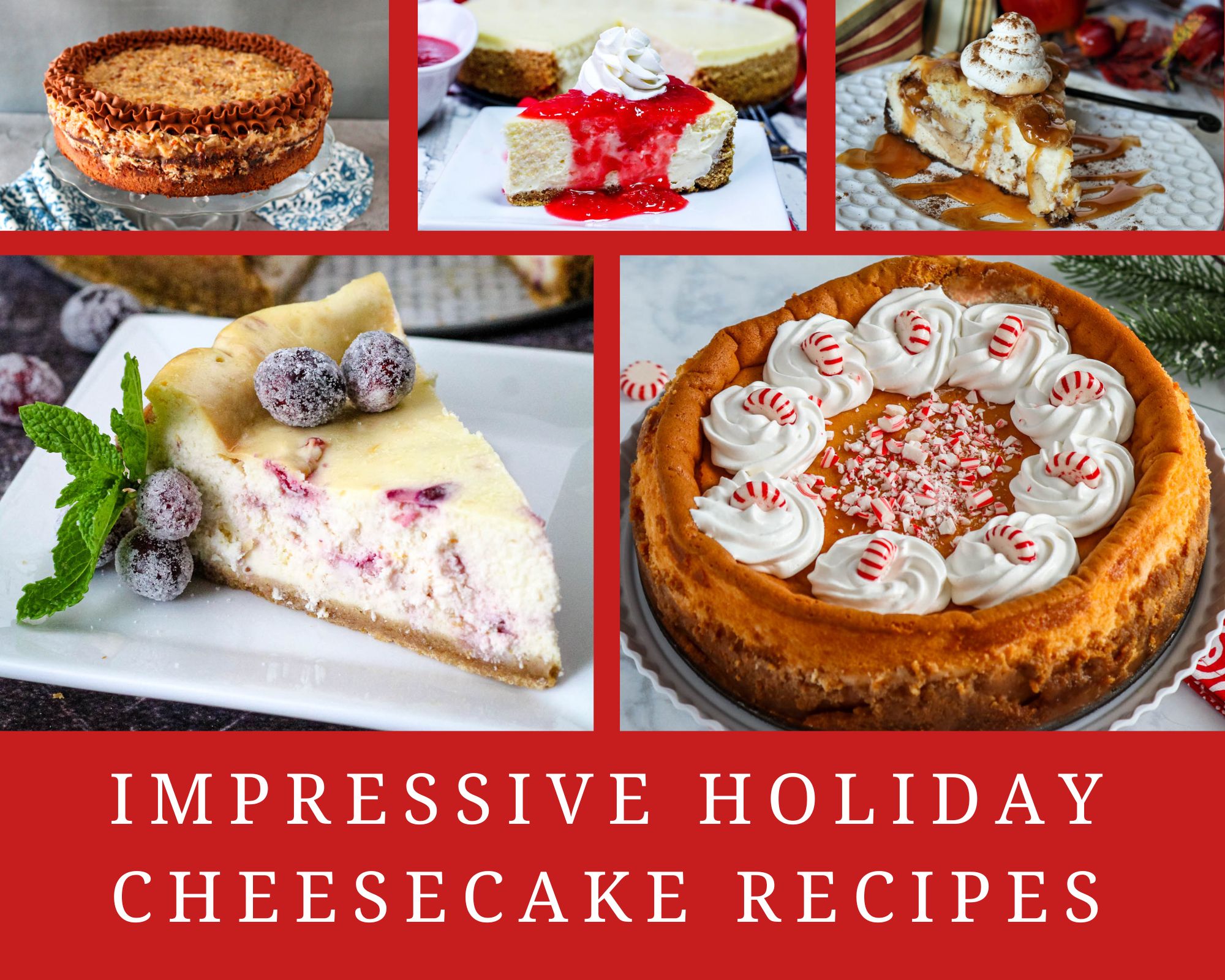 Impressive Holiday Cheesecake Recipes