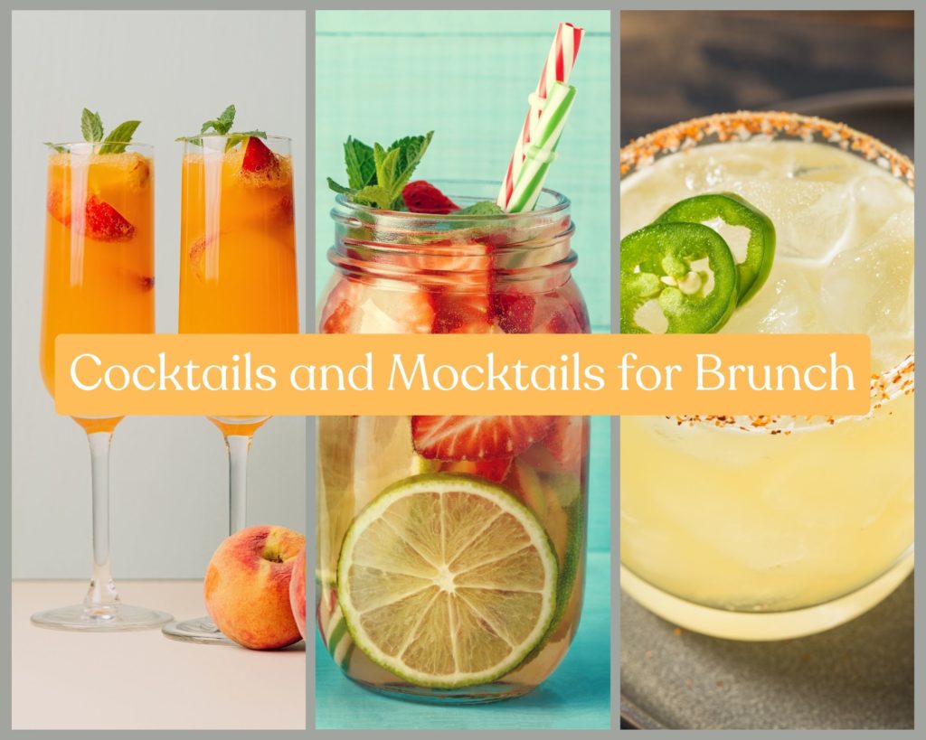 Cocktails and Mocktails for Brunch