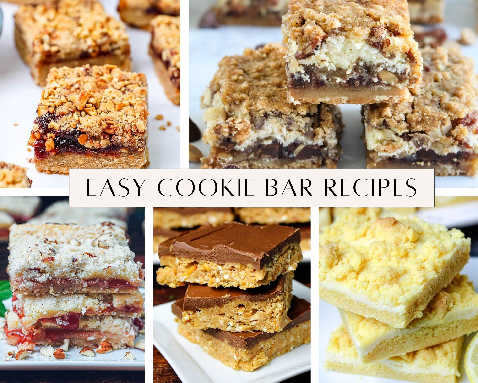Easy Cookie Bar Recipes