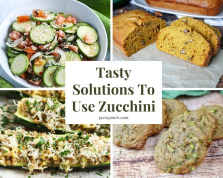 Tasty Solutions To Use Zucchini