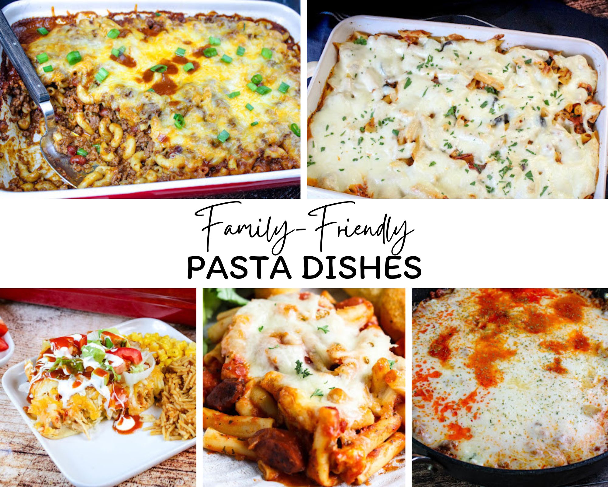 family-friendly pasta dishes