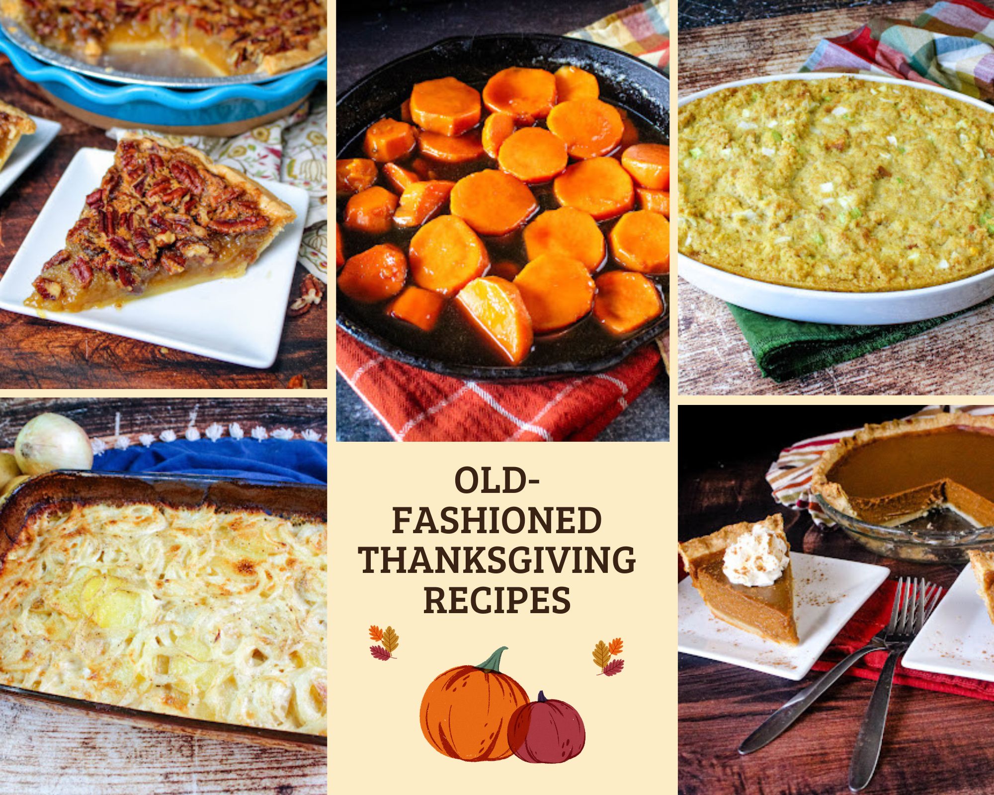 old-fashioned thanksgiving recipes