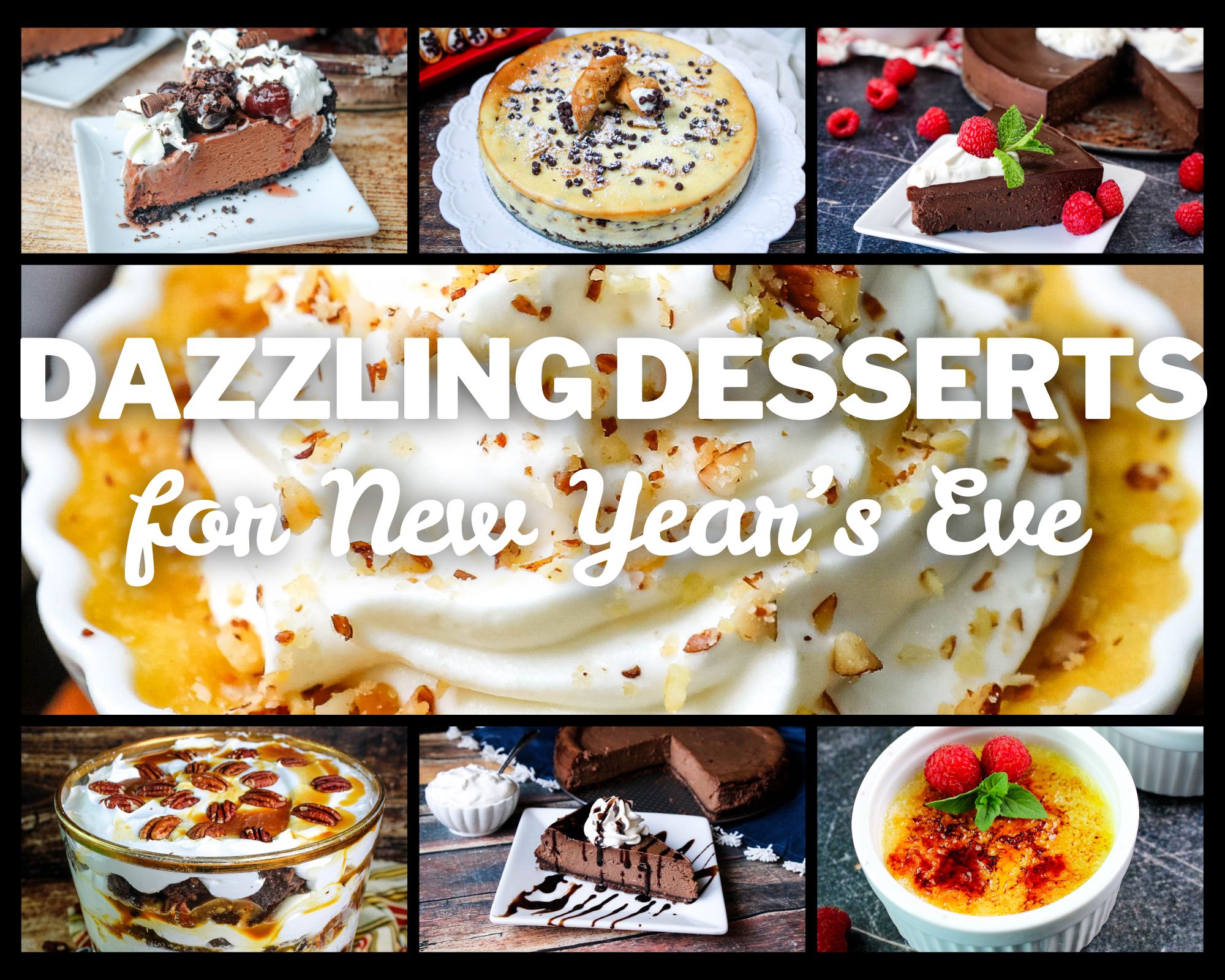 Dazzling Desserts for New Year’s Eve