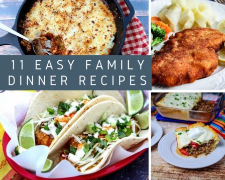 easy family dinner recipes