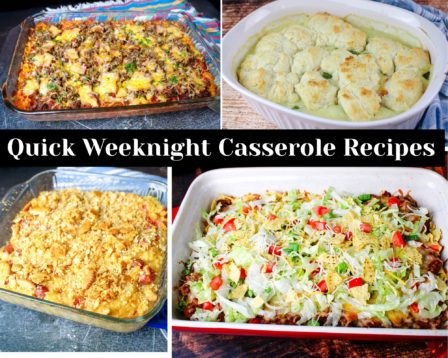 Quick Weeknight Casserole Recipes