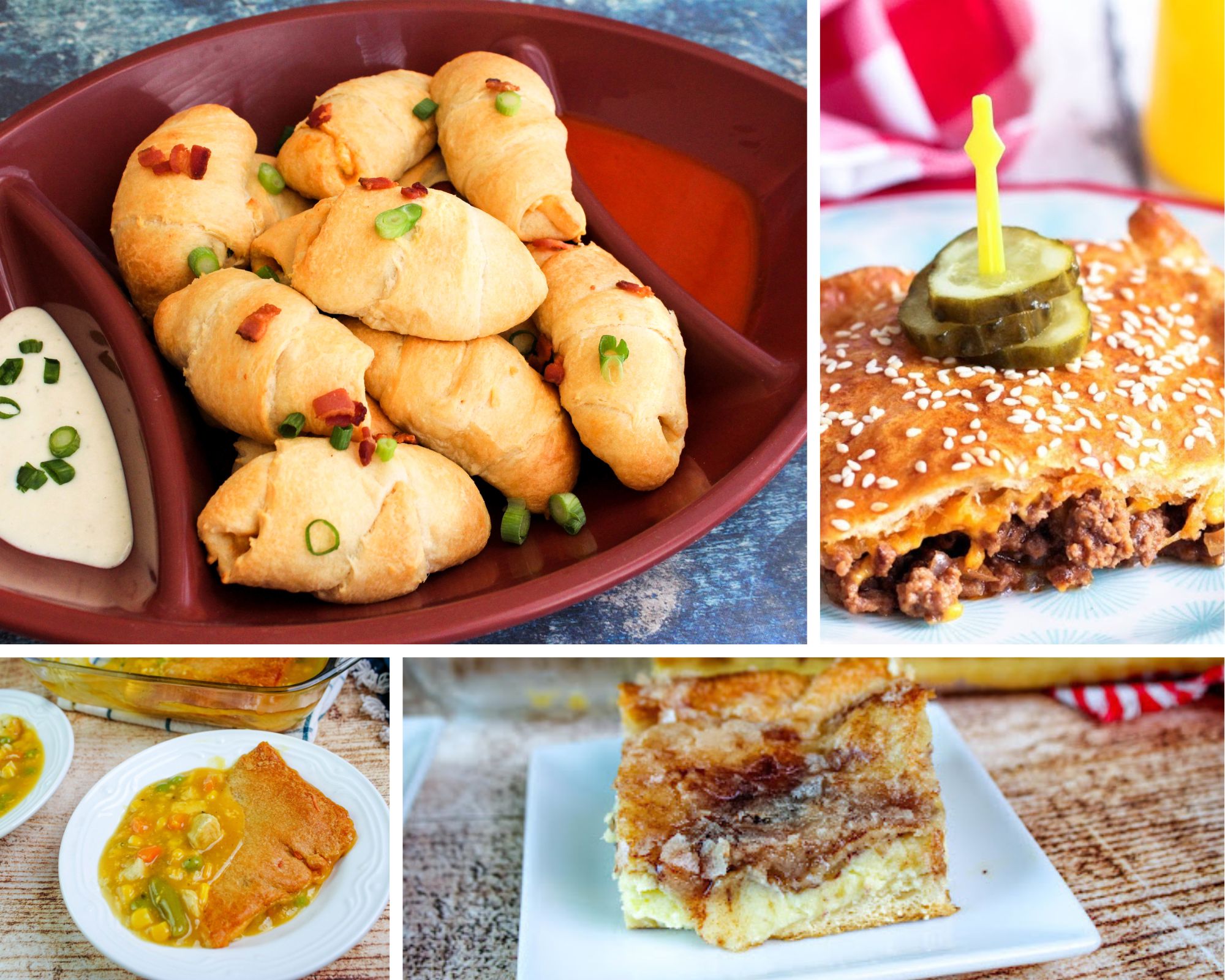 recipes with crescent roll dough