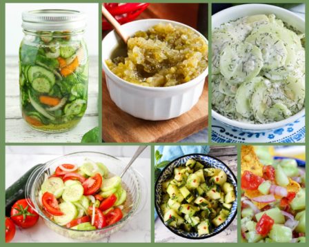 Cucumber Side Dishes