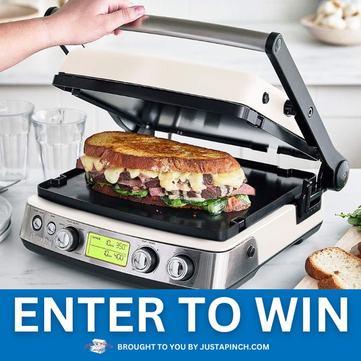Win A GreenPan Elite Cloud Cream 7-in-1 Grill, Griddle and Waffle Maker!