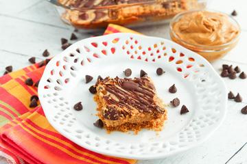 Peanut Butter Cheesecake Squares
